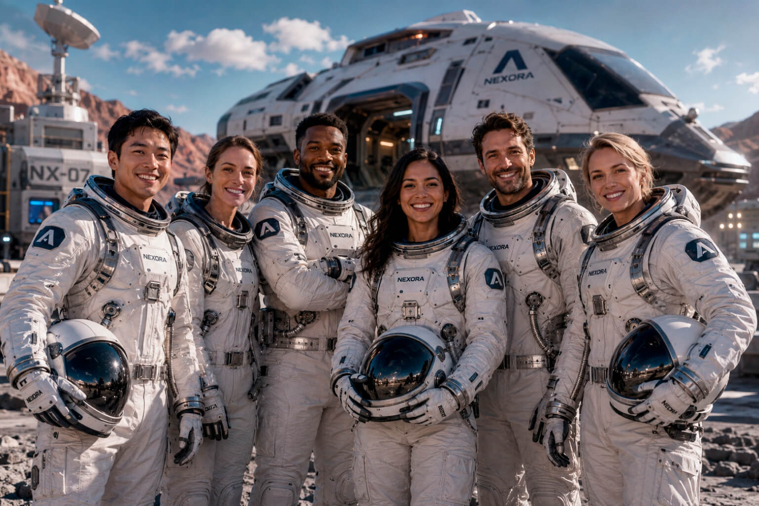 Fotomatón IA convertido en ASTRONAUTAS